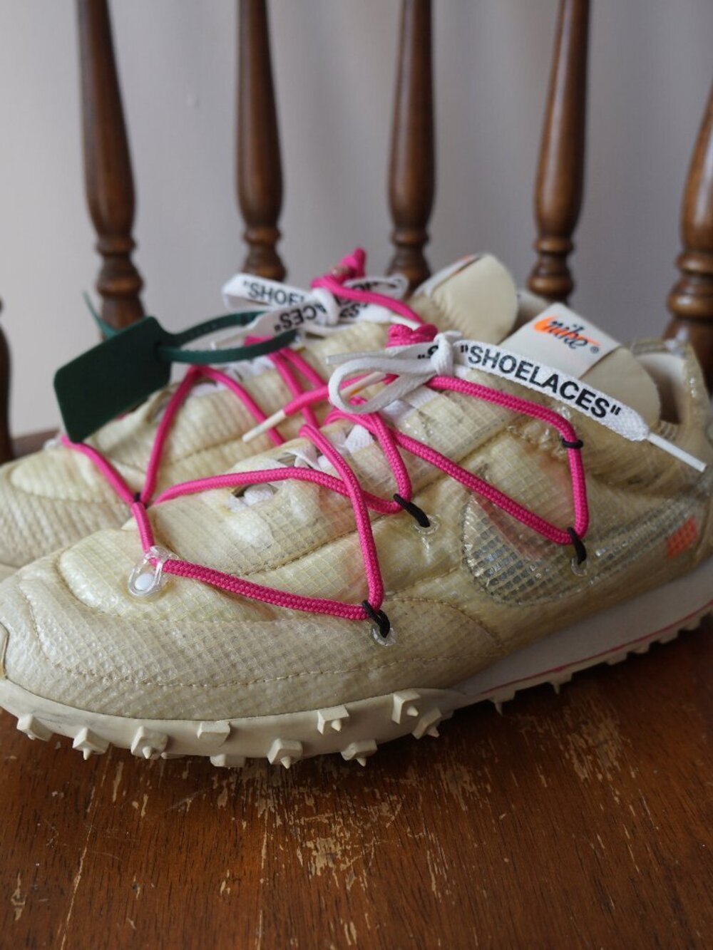 Nike x Off-White Waffle Racer "White" Sneakers 🤍